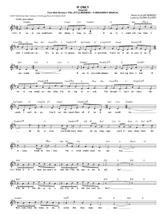 If Only von Alan Menken (Download) 