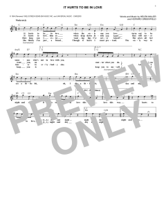 It Hurts To Be In Love von Gene Pitney (Download) 