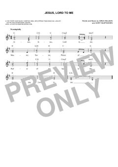 Jesus, Lord To Me von Gary McSpadden (Download) 