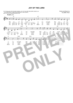 Joy Of The Lord (Download) 
