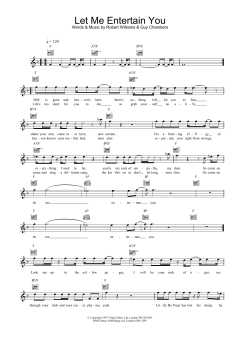 Let Me Entertain You von Robbie Williams (Download) 