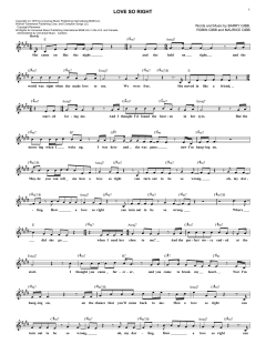 Love So Right von Bee Gees (Download) 