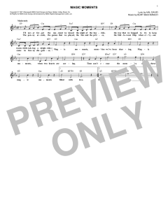 Magic Moments von Perry Como (Download) 