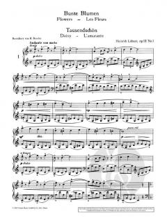 Bunte Blumen op. 111 von Heinrich Lichner 