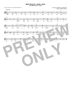 Meet Me In St. Louis, Louis von Andrew B. Sterling (Download) 