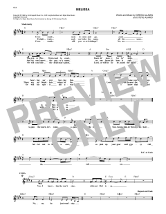 Melissa von The Allman Brothers Band (Download) 