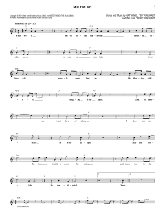 Multiplied von NEEDTOBREATHE (Download) 