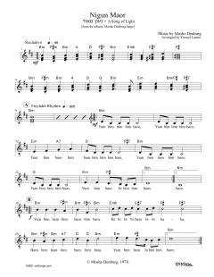Nigun Maor (Download) 