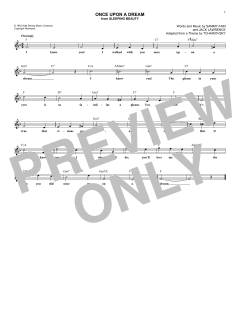 Once Upon A Dream von Sammy Fain (Download) 