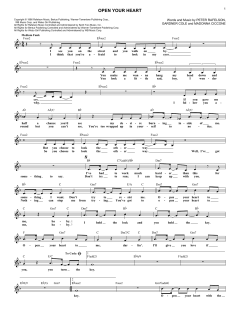 Open Your Heart von Madonna (Download) 
