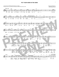 Put Your Hand In The Hand von Ocean (Download) 