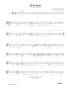 R'faaynu (Download) 