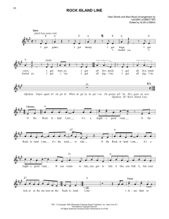 Rock Island Line von Lead Belly (Download) 