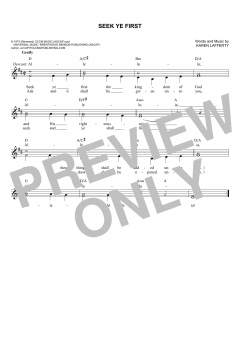 Seek Ye First von Karen Lafferty (Download) 