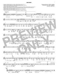 She Bop von Cyndi Lauper (Download) 