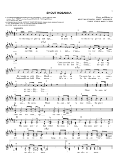 Shout Hosanna von Chris Tomlin (Download) 