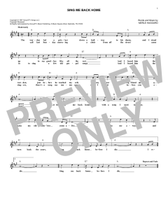 Sing Me Back Home von Merle Haggard (Download) 