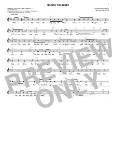 Singing The Blues von Guy Mitchell (Download) 