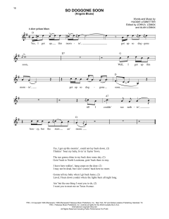 So Doggone Soon von Lead Belly (Download) 