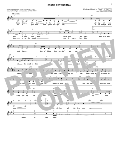 Stand By Your Man von Tammy Wynette (Download) 