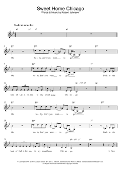 Sweet Home Chicago von Robert Johnson (Download) 
