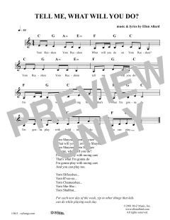 Tell Me What Will You Do (Download) 