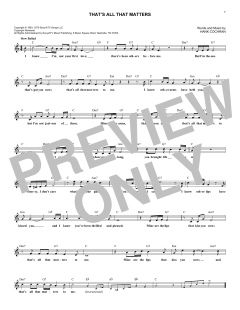 That's All That Matters von Ray Price (Download) 