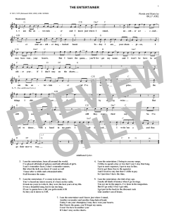 The Entertainer von Billy Joel (Download) 