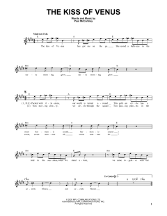 The Kiss Of Venus von Paul McCartney (Download) 