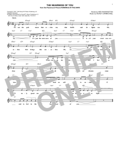 The Nearness Of You von George Shearing (Download) 