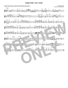 Theme from The A Team von Mike Post (Download) 