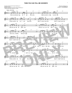 Then You Can Tell Me Goodbye von Eddy Arnold (Download) 
