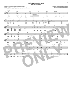 This Nearly Was Mine von Richard Rodgers (Download) 