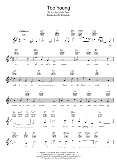 Too Young von Nat King Cole (Download) 