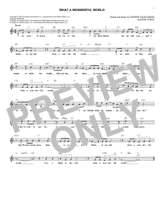 What A Wonderful World von Louis Armstrong (Download) 