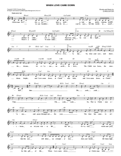 When Love Came Down von Point Of Grace (Download) 