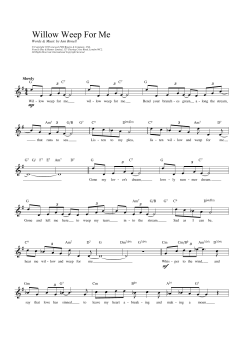Willow Weep For Me (Download) 
