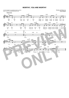 Worthy, You Are Worthy (Download) 