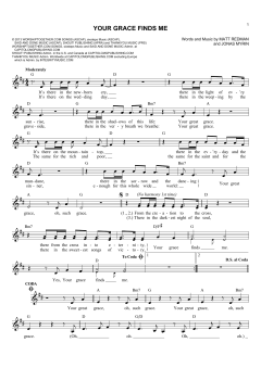 Your Grace Finds Me von Matt Redman (Download) 