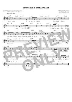 Your Love Is Extravagant von Darrell Evans (Download) 