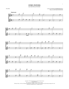 Edelweiss von Richard Rodgers (Download) 