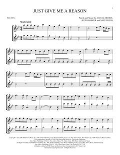 Just Give Me A Reason von Alecia Moore (Download) 