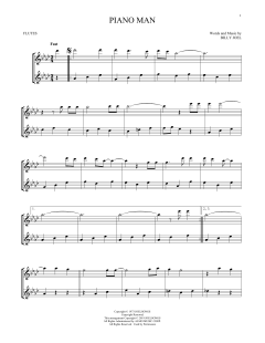 Piano Man von Billy Joel (Download) 