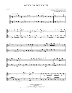 Smoke On The Water von Deep Purple (Download) 