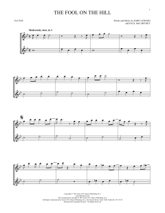 The Fool On The Hill von The Beatles (Download) 