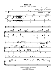 Hosanna von Tim Rice (Download) 