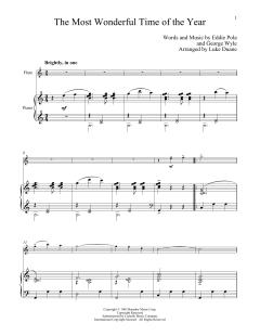 The Most Wonderful Time Of The Year von George Wyle (Download) 