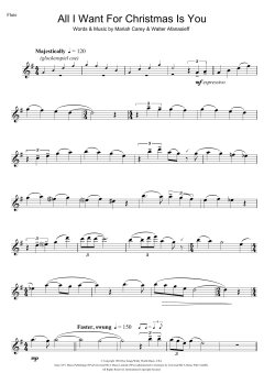 All I Want For Christmas Is You von Mariah Carey (Download) 