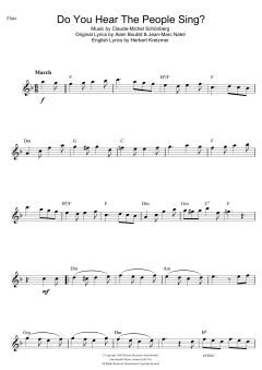 Do You Hear The People Sing? von Alain Boublil (Download) 