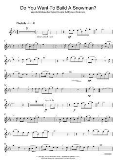 Do You Want To Build A Snowman? von Robert Lopez (Download) 